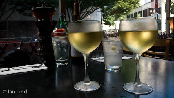 Finding restaurants nearby is always a challenge, but we're usually up to it.