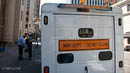 Meda thought the sign on this truck seemed to describe our lives.